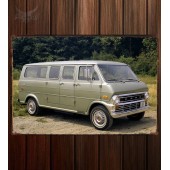 Металлическая табличка Ford Econoline Club Wagon 278